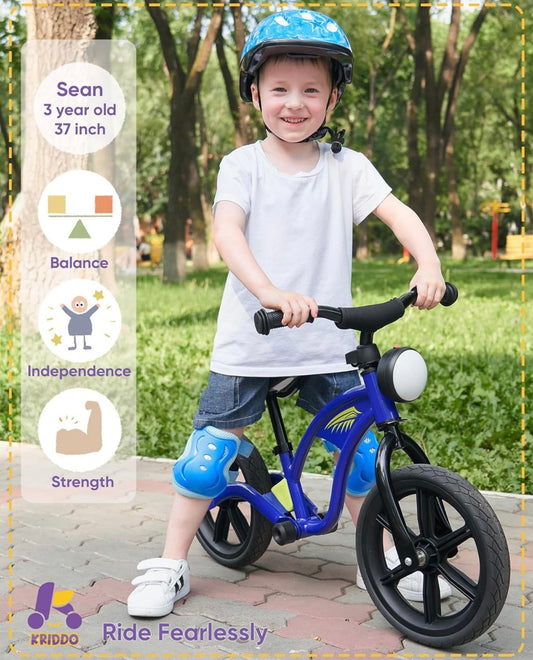 KRIDDO Kids Balance Bike for 2-5 Years