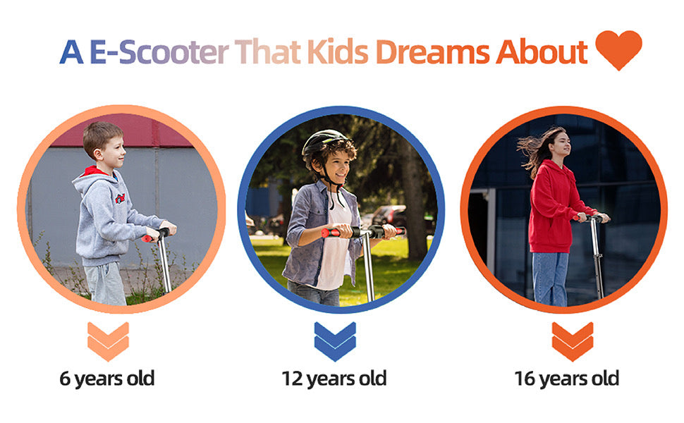 150W Electric Scooter for Kids