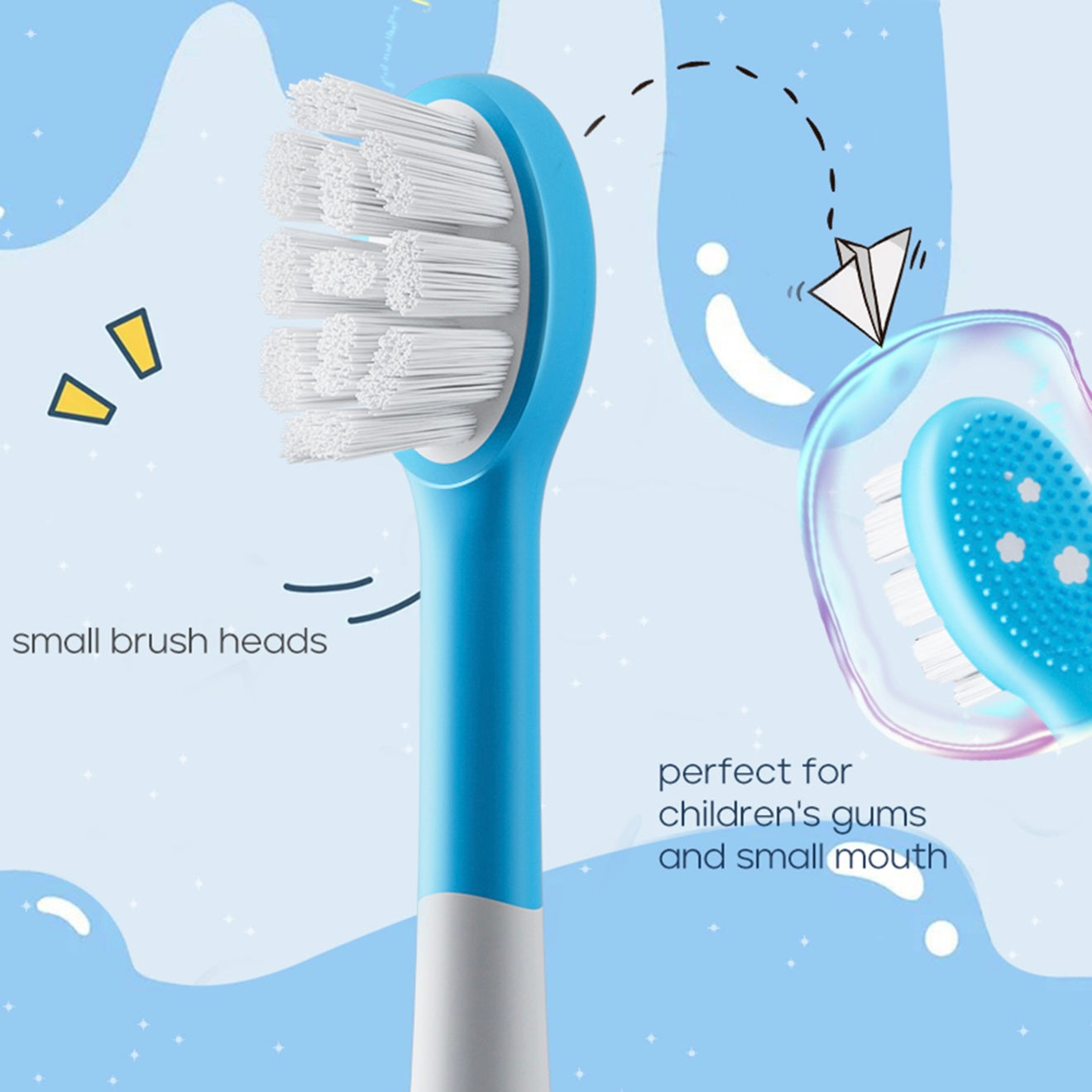 SEAGO Kids Electric Toothbrush
