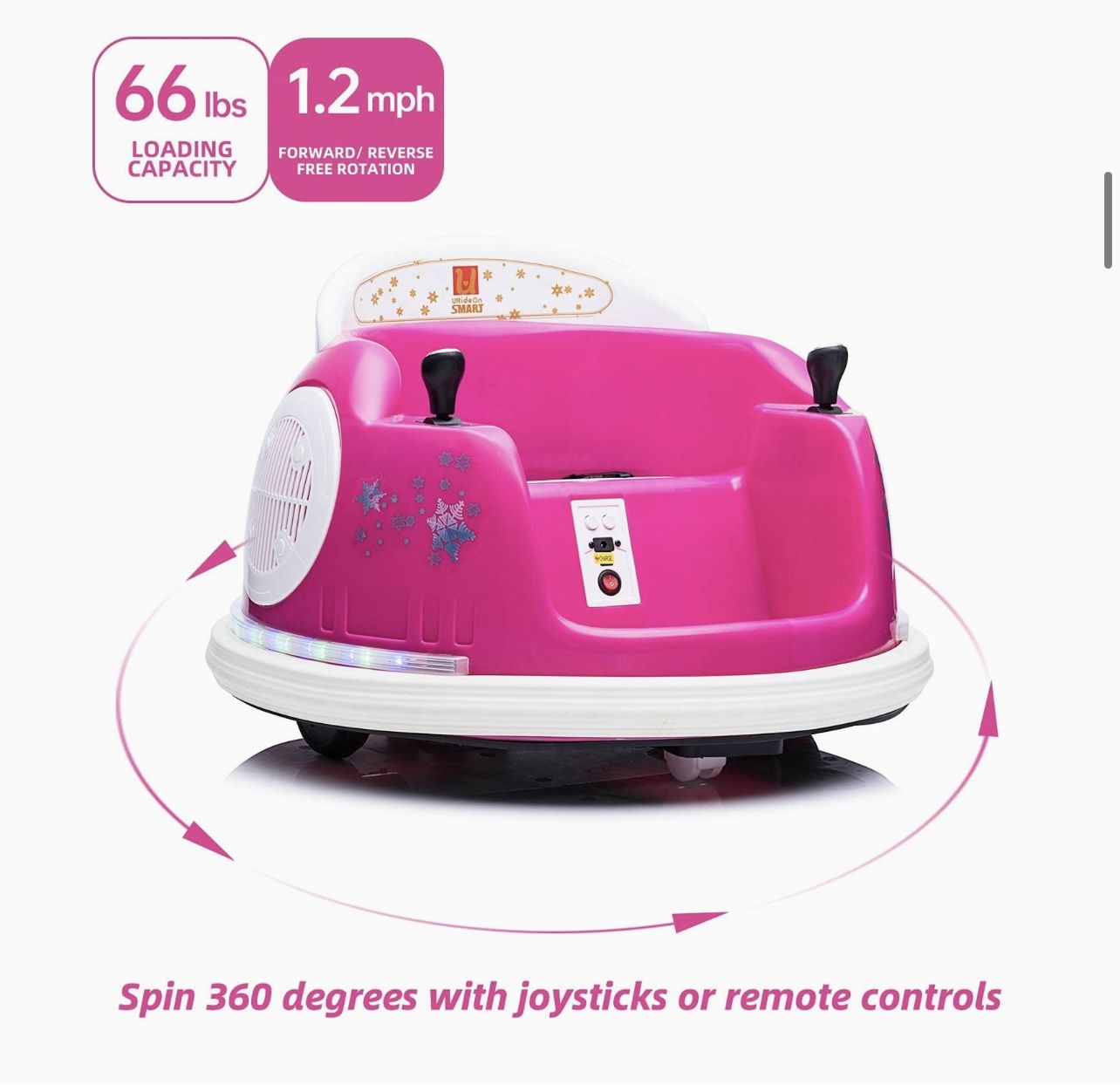 12V Ride On Bumper car for Kids